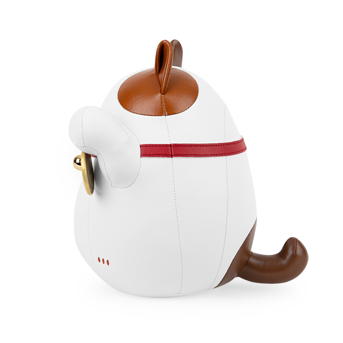 Lucky Cat Fu Bookend