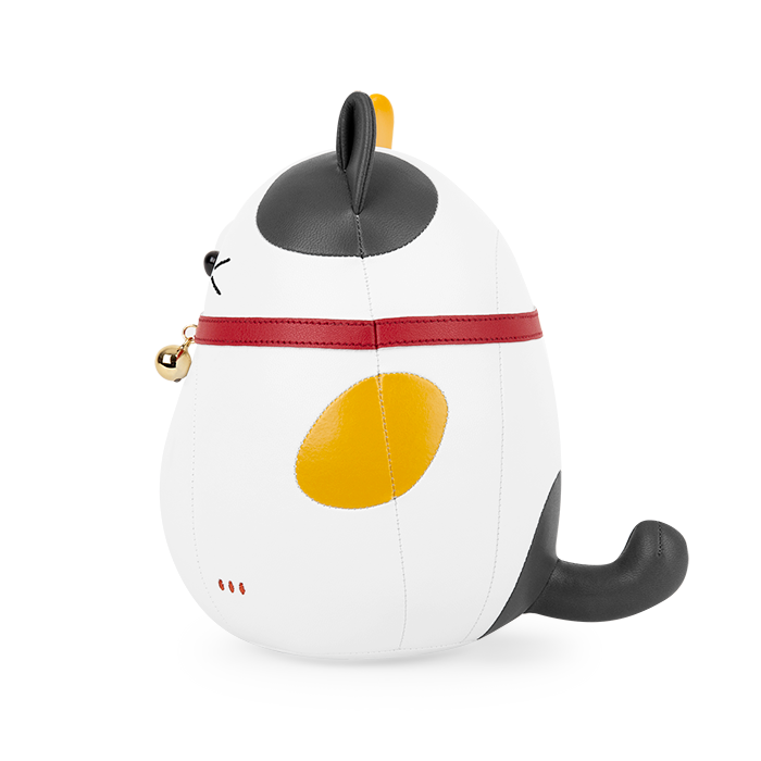 Lucky Cat Fu Bookend