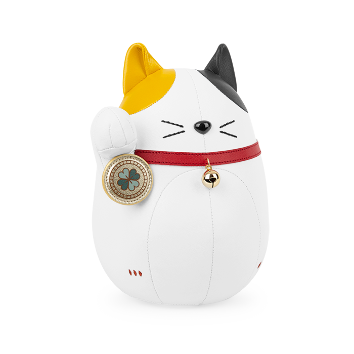 Lucky Cat Fu Bookend