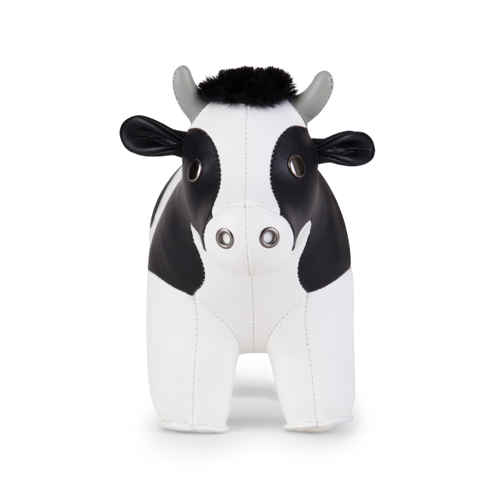 Holstein Cow Bookend