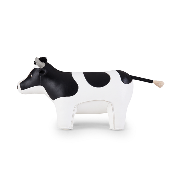 Holstein Cow Bookend