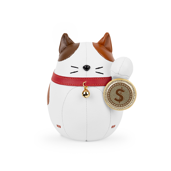 Lucky Cat Fu Paperweight