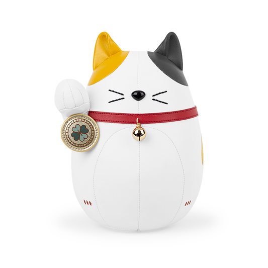 Lucky Cat Fu Bookend