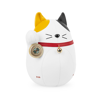 Lucky Cat Fu Bookend