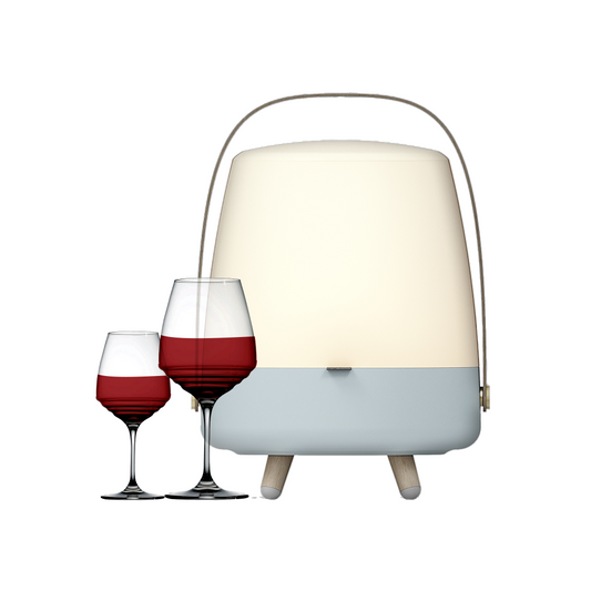 Tune into Sips Bundle (Sky Blue/Pinot Noir Glass/2)