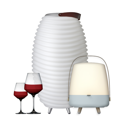 Luxe Edition Bundle (Synergy 65/Sky Blue/Aged Red Wine Glass/2)