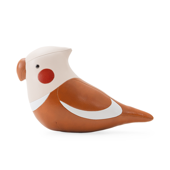 Cockatiel Bookend