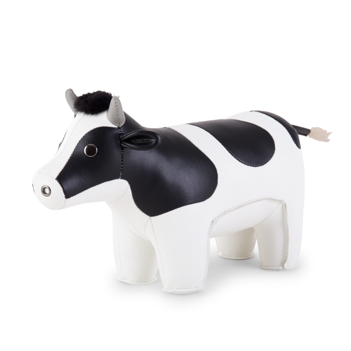 Holstein Cow Bookend