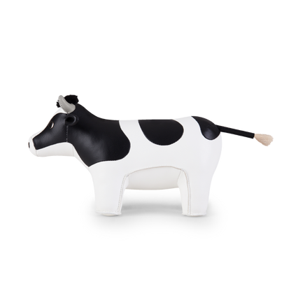 Holstein Cow Bookend